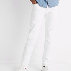 Madewell Men’s  Everyday Flex Jeans Tile White